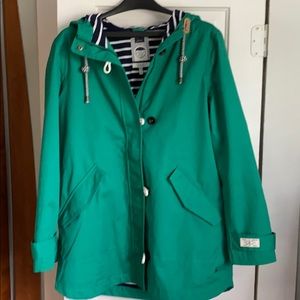 Joules Green Rain Coat